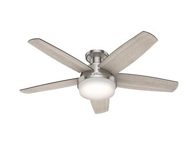Hunter Avia 59416 Low Profile LED 48in Ceiling Fan 1261724 #85288