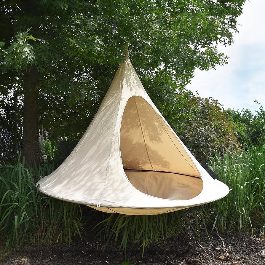 Coccoon (Caccoon) Double Hanging Chair - White