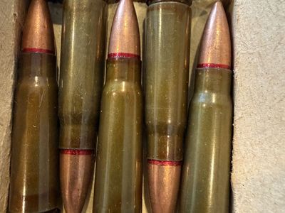 7.62 X 39mm 300 rounds $150.00. No markings on the boxes, Chinese? Steel core?