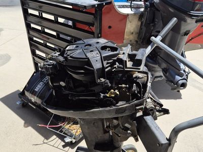 Mercury 9.9 HP Outboard Boat Motor - Used Outboard Engine