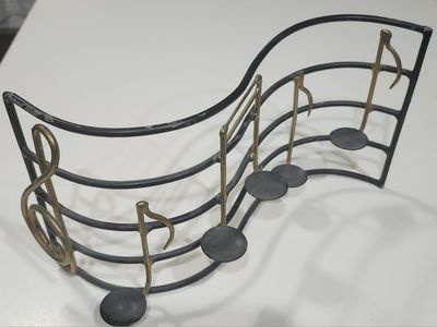 Musical Staff Tea Candle Holder
