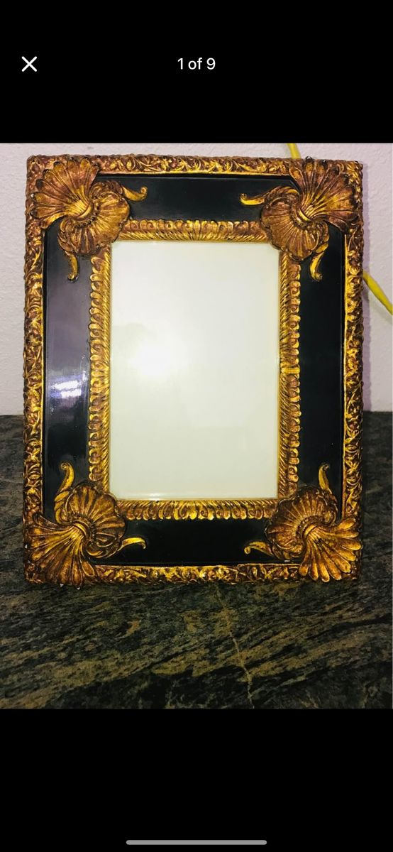 Antiqur Rate French Louis Frame Gold Gilt Lasguer