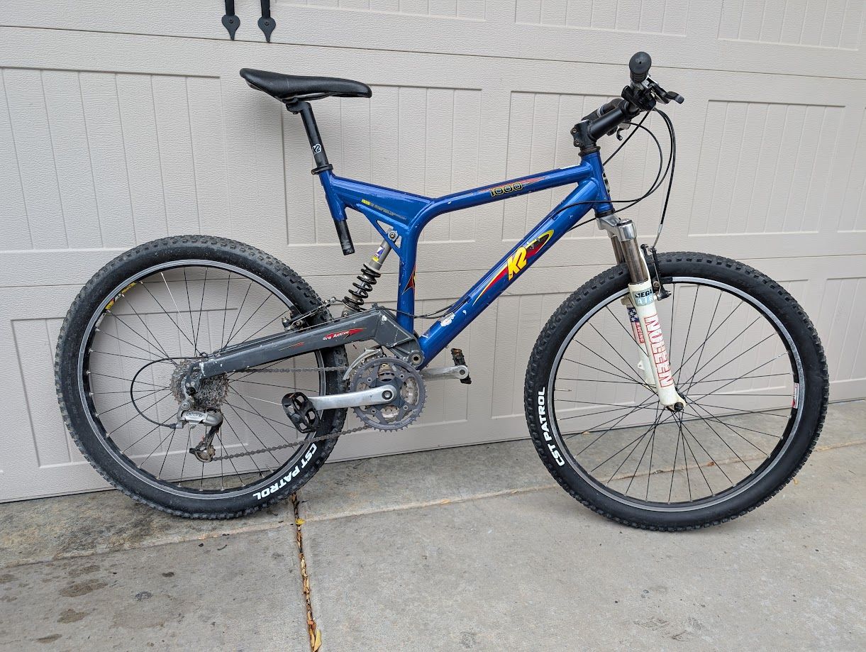 K2 (proflex) full suspension. size L