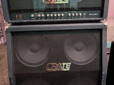 Crate blue voodoo half stack