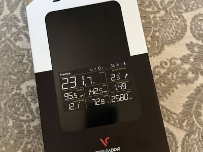 Voice Caddie SC 4 Pro Golf Launch Monitor with Display and Box