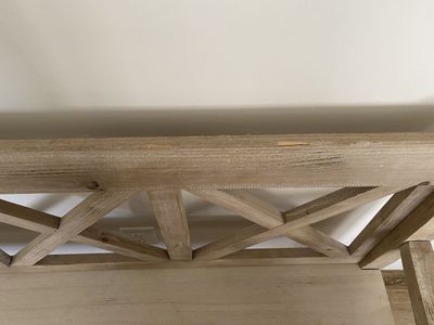 Rustic Wooden Entryway Bench – Hobby Lobby