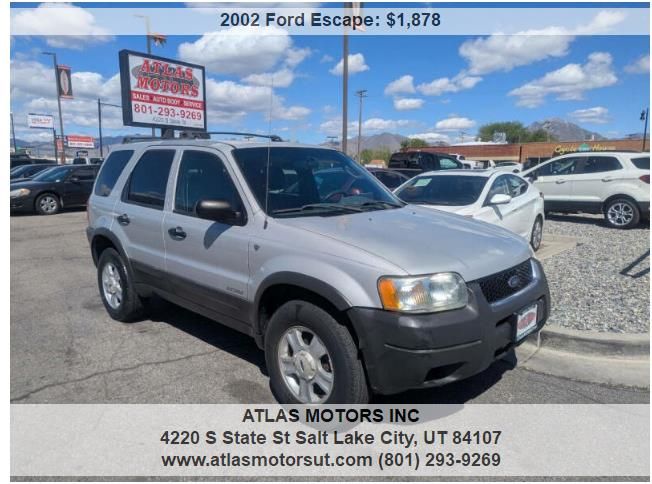 2002 FORD ESCAPE XLT Choice