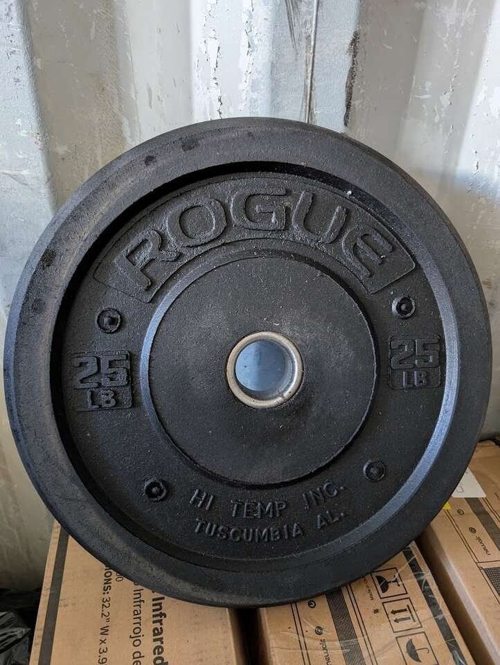 ROUGE Hi-Temp Bumper discs- 25 lb,- Only 6 Remaining-