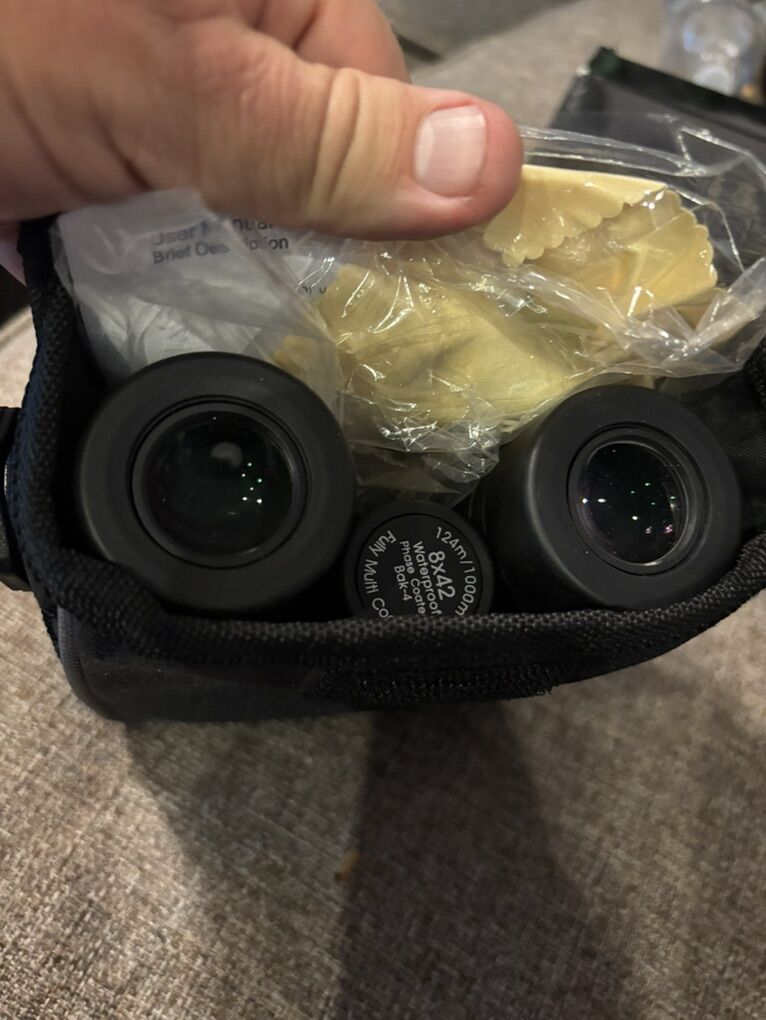 Brand New In Box Okivon 8x42 Coated Ed Binoculars