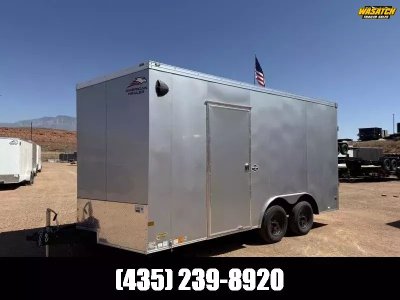 2025 American Hauler 8.5X16 7K Night Hawk Car Haul