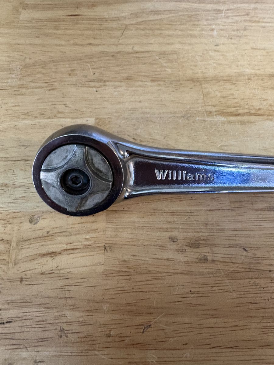Williams 1/2" Professional Grade Made in USA Ratchet