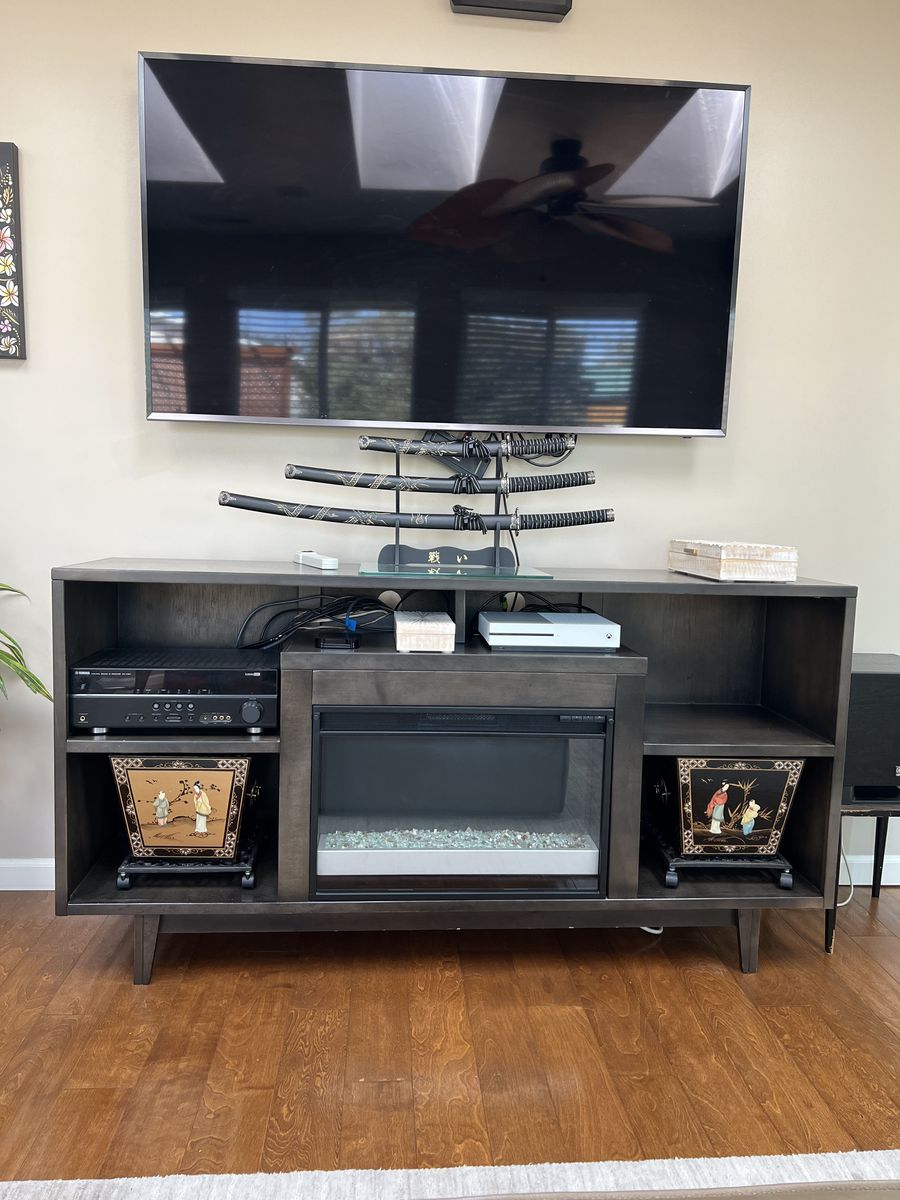 Tv Fireplace Console