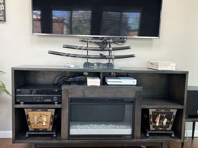 Tv Fireplace Console