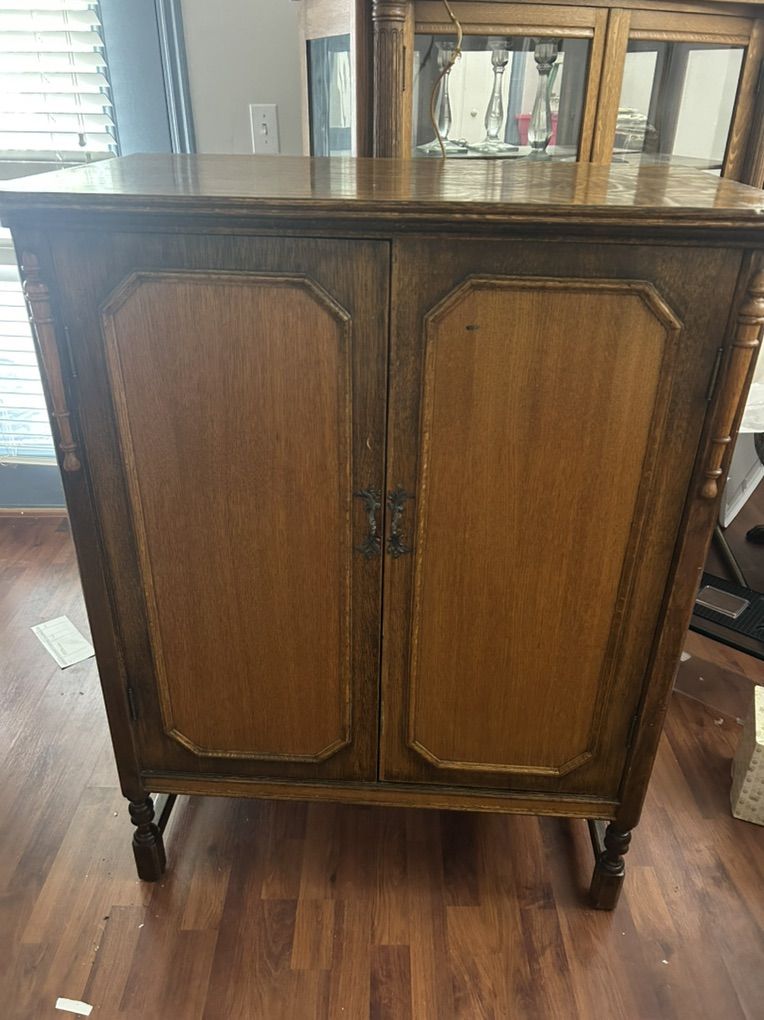 Unique Antique Cabinet With Drawers