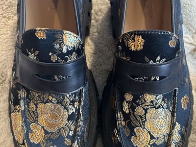 New TAFT “The Flora Loafer” in Eden Noir size 36