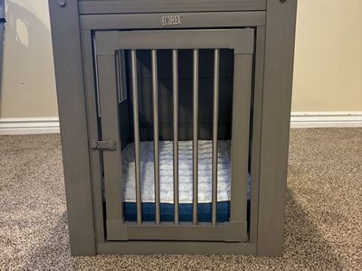 ECOFLEX Gray Medium Dog Crate/Kennel