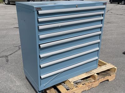LISTA Modular Drawer Cabinet 42”x40.5”x22.5” Blue