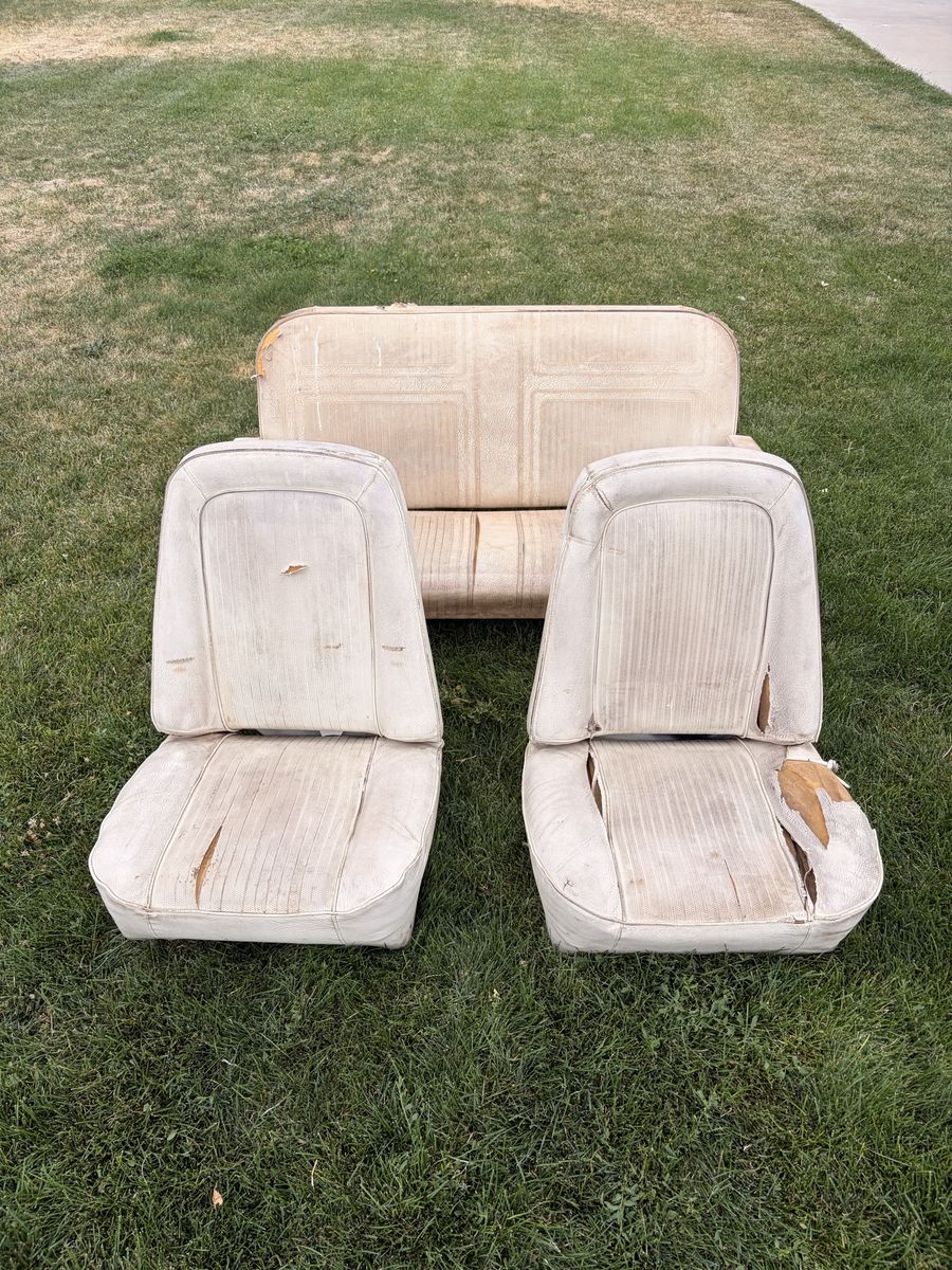 1972 Chevy K5 Blazer seats. 