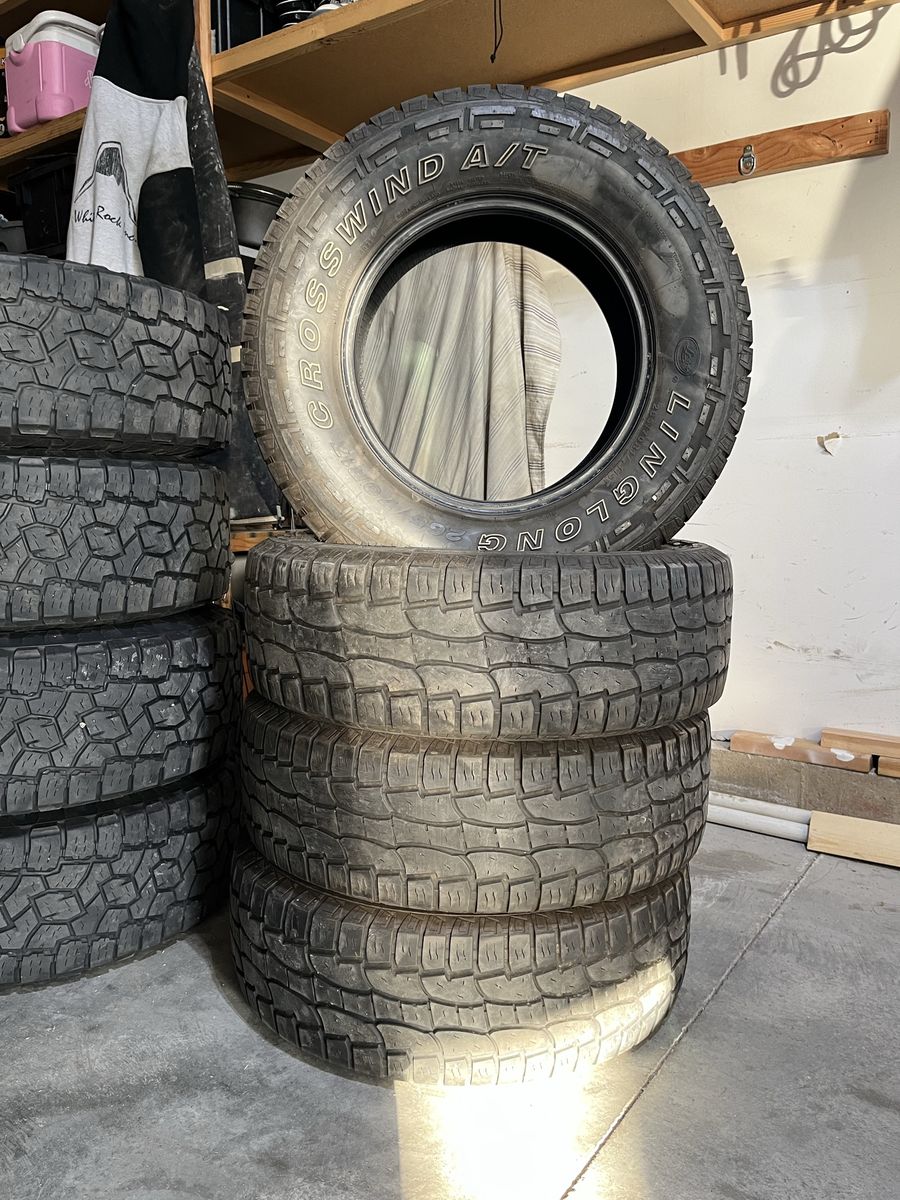 265/70R17 Used Ling Long Crosswind A/T Tires