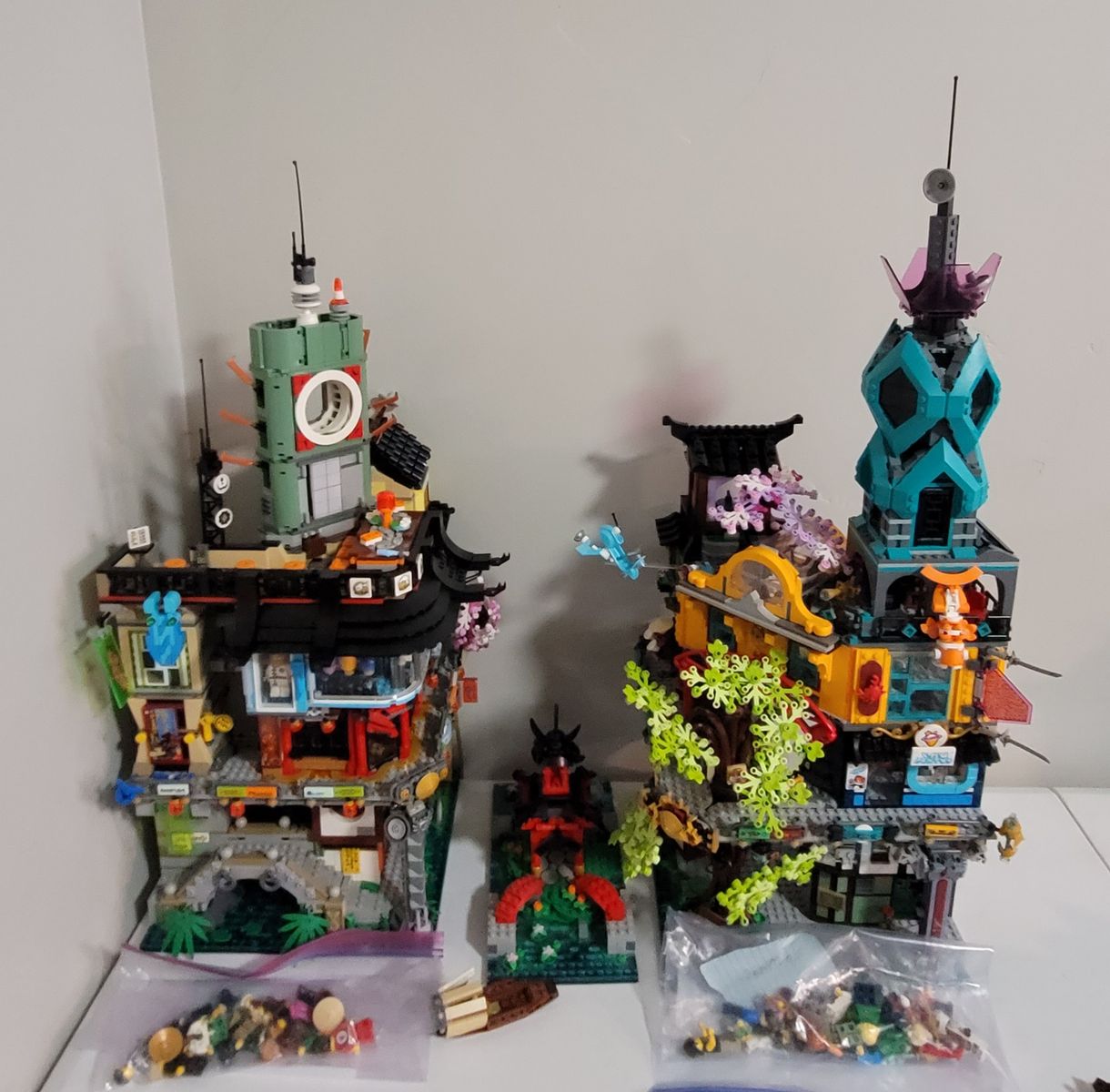 Lego Ninjago City and City Gardens both for $695
