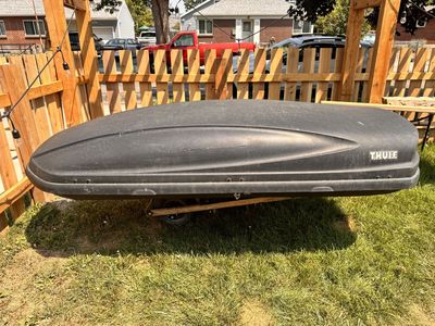 Thule Rooftop Cargo Box - Large - Hardware & Keys Included