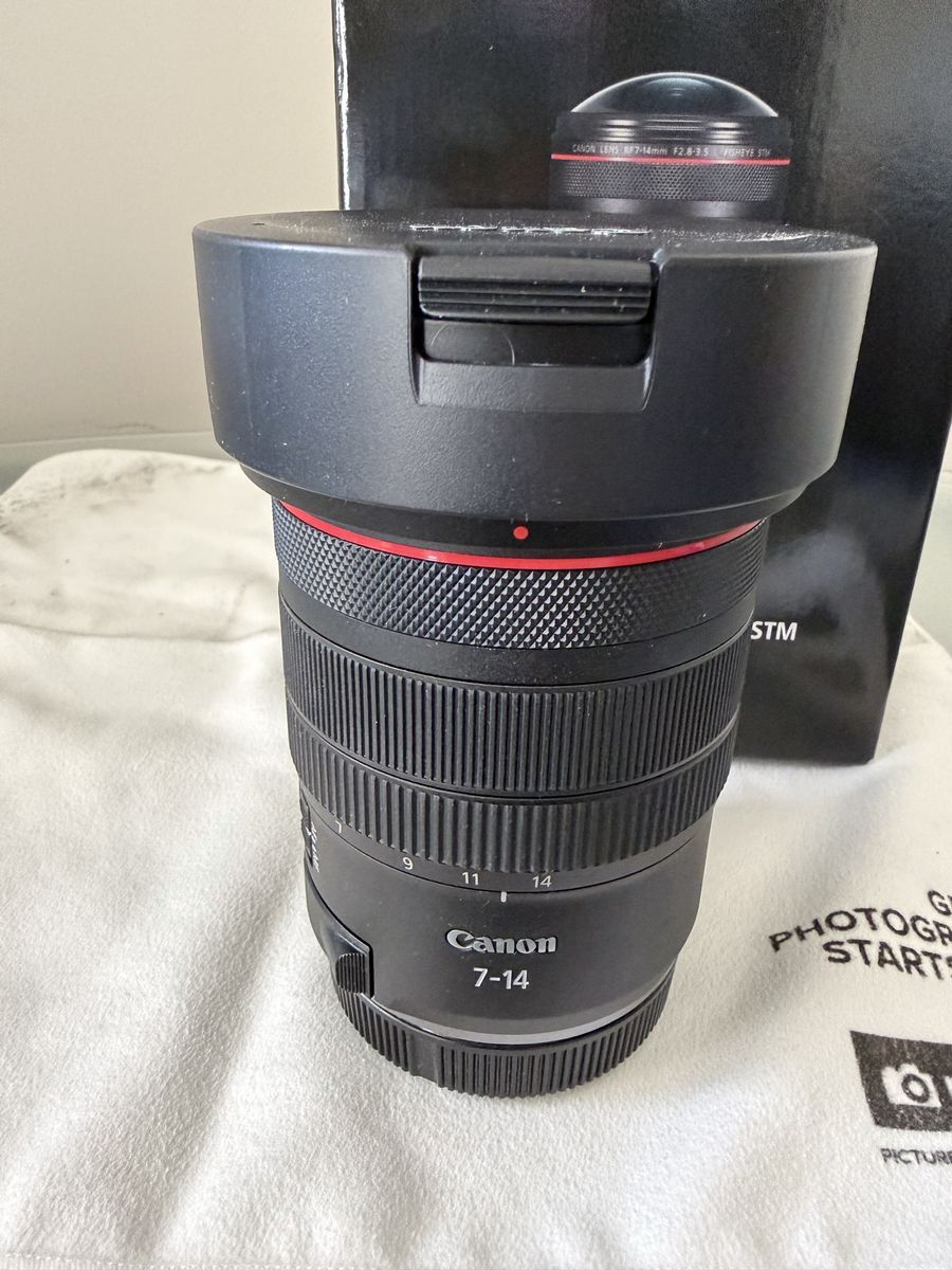 Canon RF 7-14mm F2.8 Lens new in box