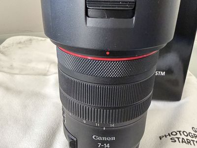 Canon RF 7-14mm F2.8 Lens new in box
