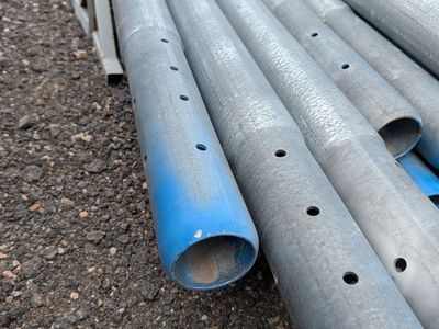 30 ft Galvanized Poles