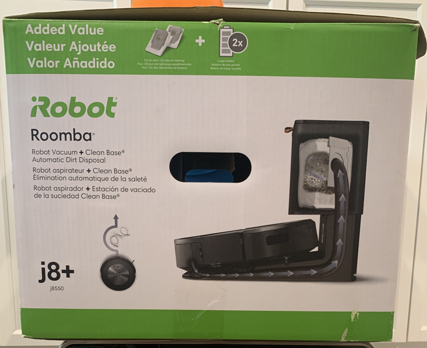 iRobot Roomba j8+ 8550