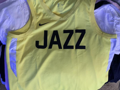 Utah jazz blank jersey