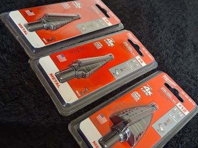 jam free step drill bit bundle