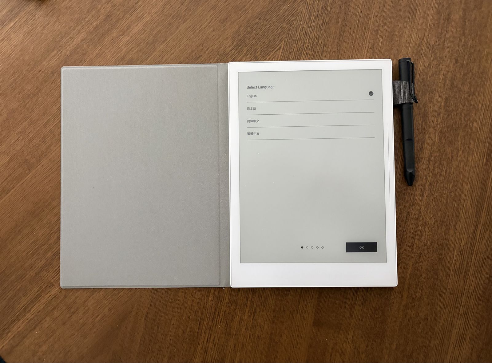 Ratta Supernote X Series A5 with Gray Cover - e-ink tablet/e-reader