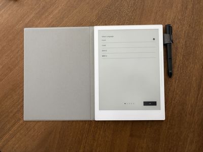 Ratta Supernote X Series A5 with Gray Cover - e-ink tablet/e-reader