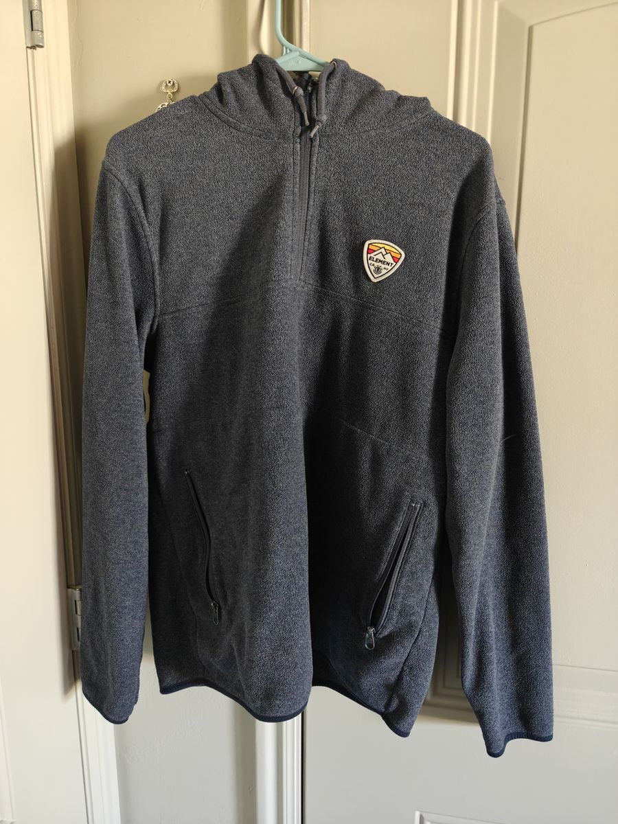Element Half Zip Hoodie Size Large