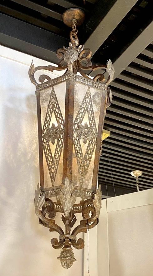 Fine Art Lamps Stile Bellagio Foyer Pendant Light - 46" H, 16.5" W, 6-Bulb Incandescent