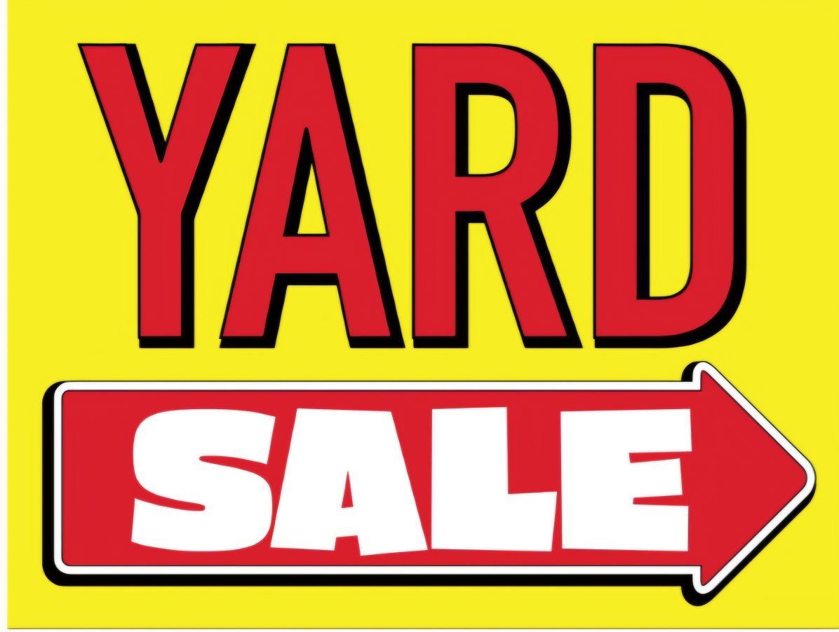 Yard and Estate Sale Event Announcement