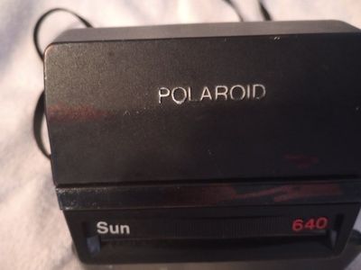 Polaroid 640 Sun Camera.