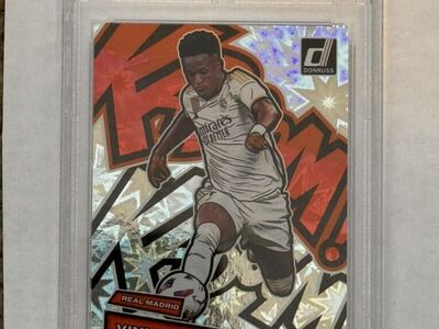2023-24 Donruss FIFA Kaboom Vini Jr #10 PSA 9