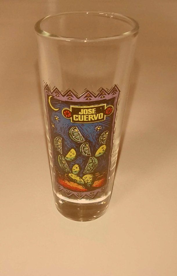 Jose cuervo shot glass