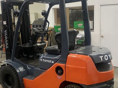 Toyota 6000 Lb Diesel Forklift.