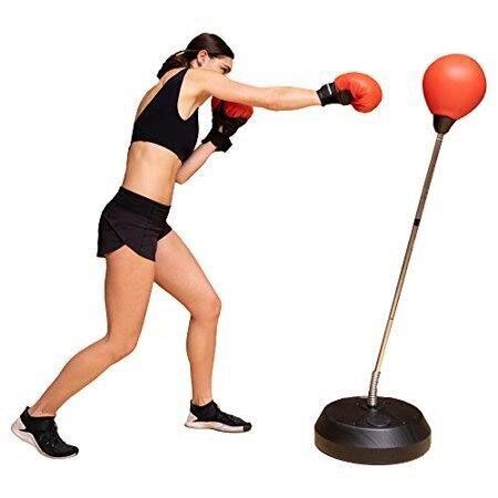 Protocol Punching Bag with Stand & Gloves