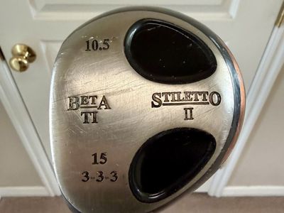 LEFT Stiletto II Beta Ti 280cc 10.5 Golf Driver