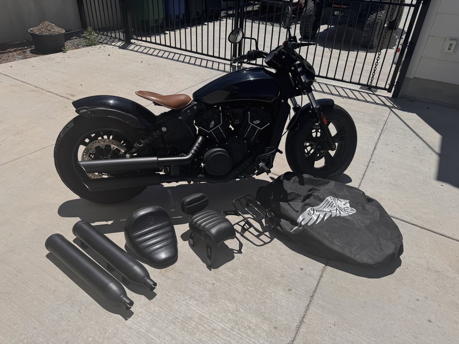 2021 Indian Scout Bobber Sixty + Extras!