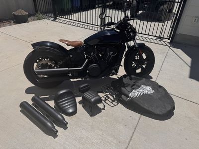 2021 Indian Scout Bobber Sixty + Extras!