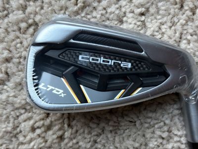Cobra LTDx 8 iron steel shaft
