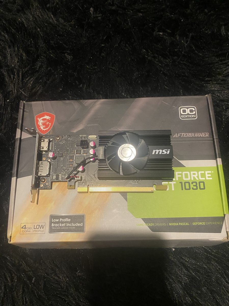 MSI GeForce GT 1030 4GB DDR4 Low Profile