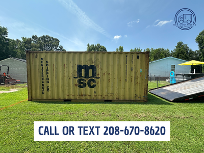 Local Idaho Company - 20ft and 40ft containers - Pick and choose your container
