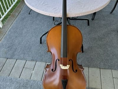 Marquis 4/4 Cello With Bow, Bridge And soft pack