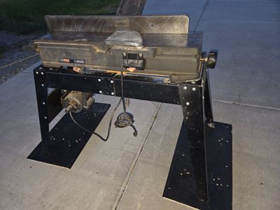 Craftsman Woodworking Jointer with Stand and Motor
