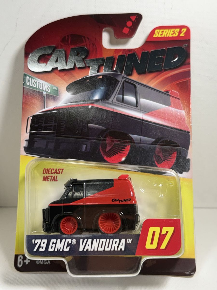 Car Tuned Series 2 '79 GMC Vandura Diecast Metal Toy Car #07
